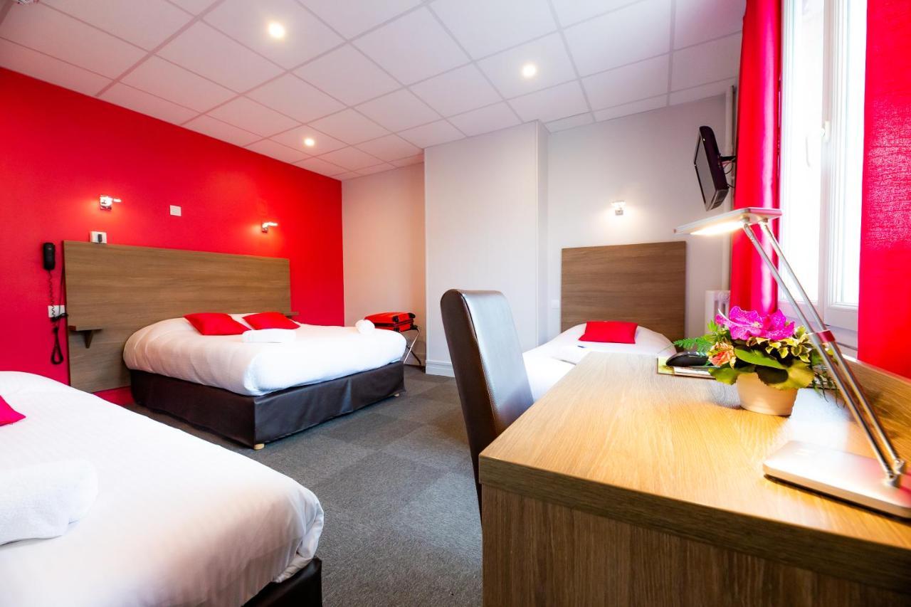 Logis Hotel Du Chateau Caen Esterno foto