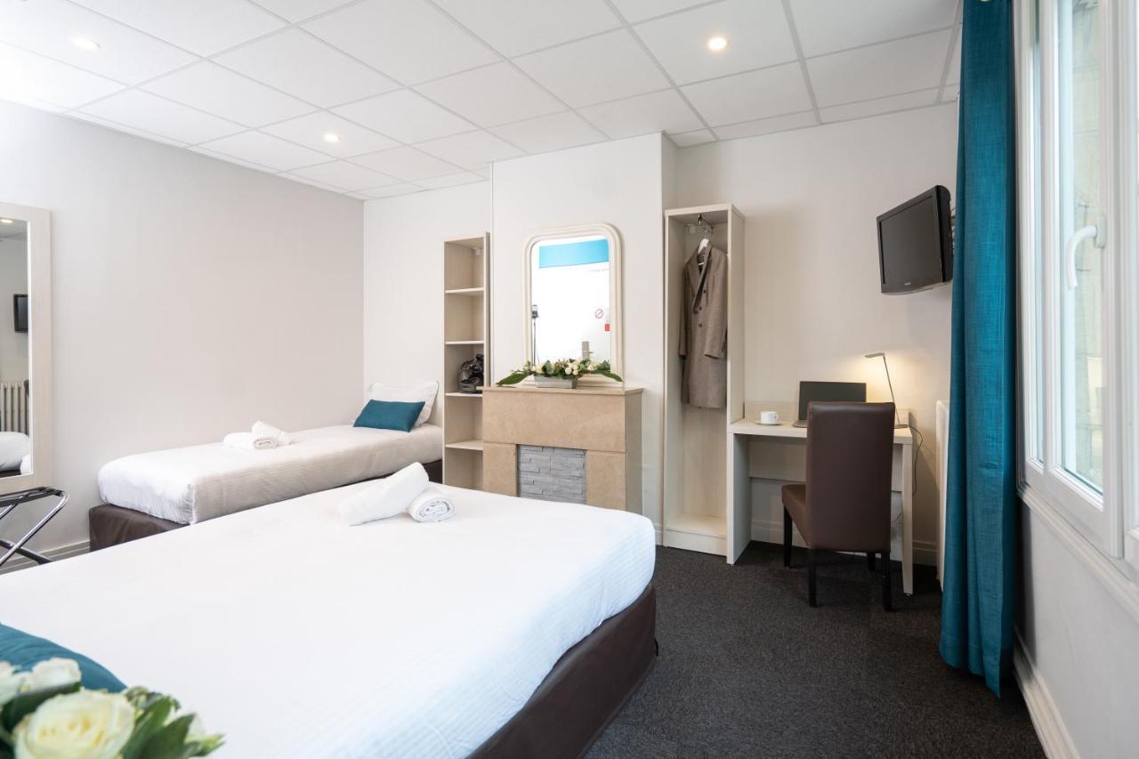 Logis Hotel Du Chateau Caen Esterno foto
