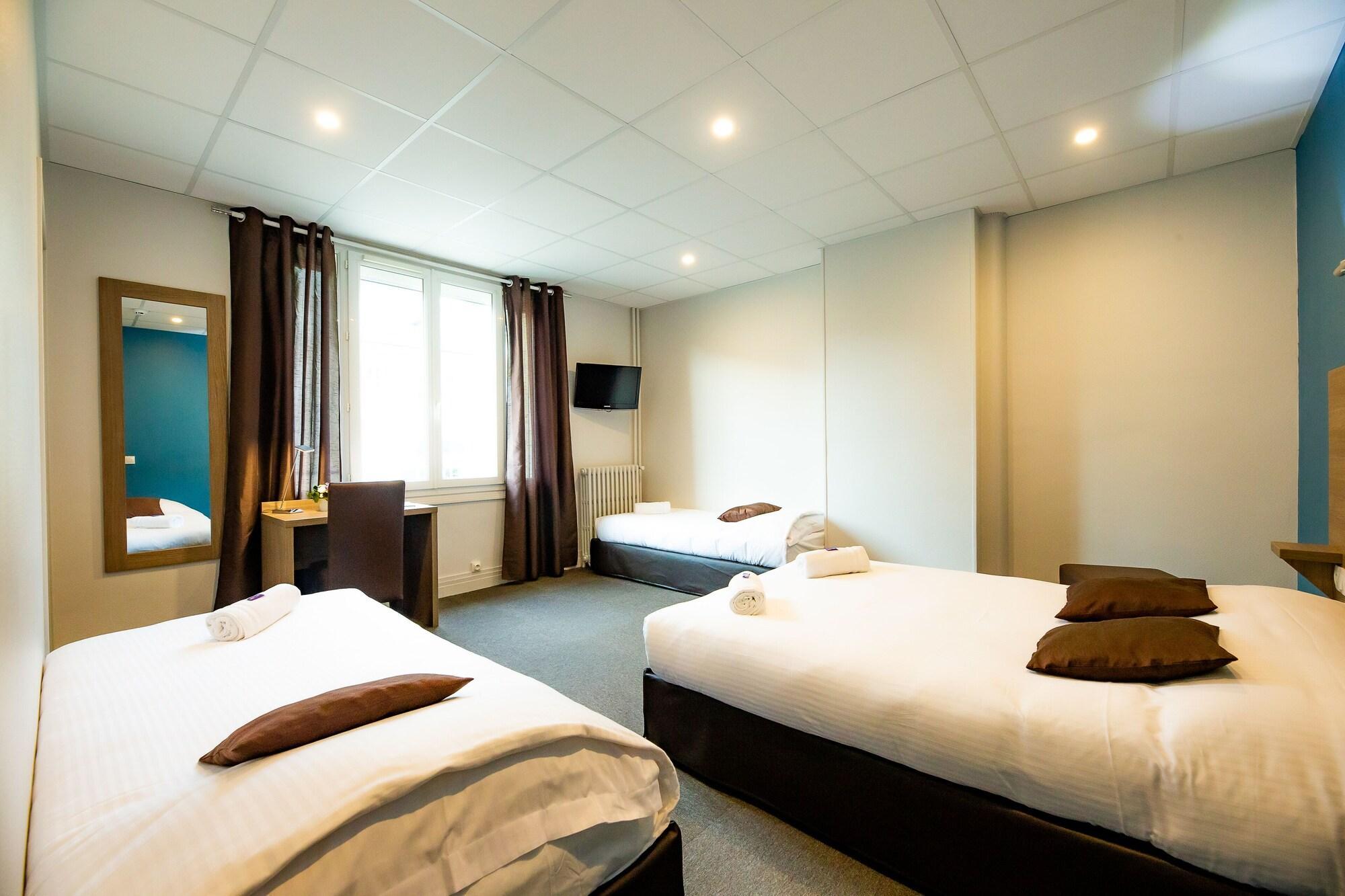 Logis Hotel Du Chateau Caen Esterno foto