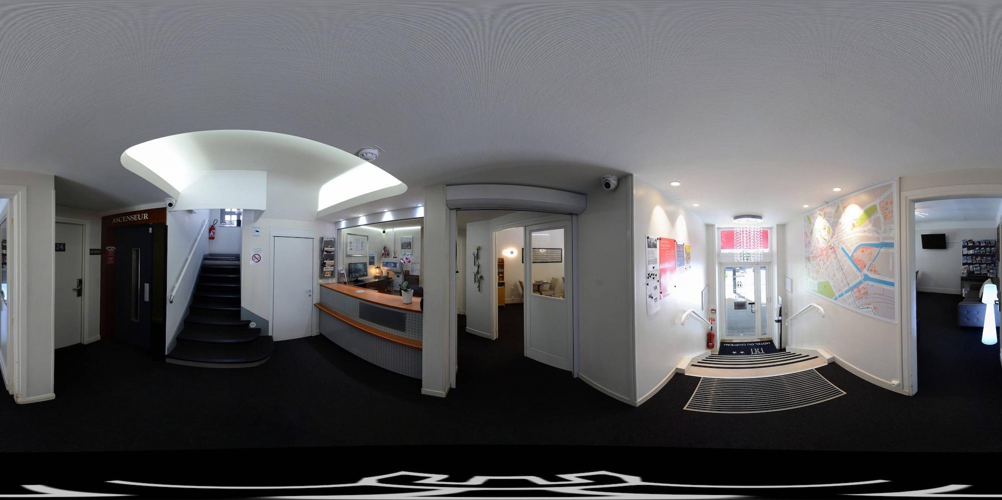Logis Hotel Du Chateau Caen Esterno foto