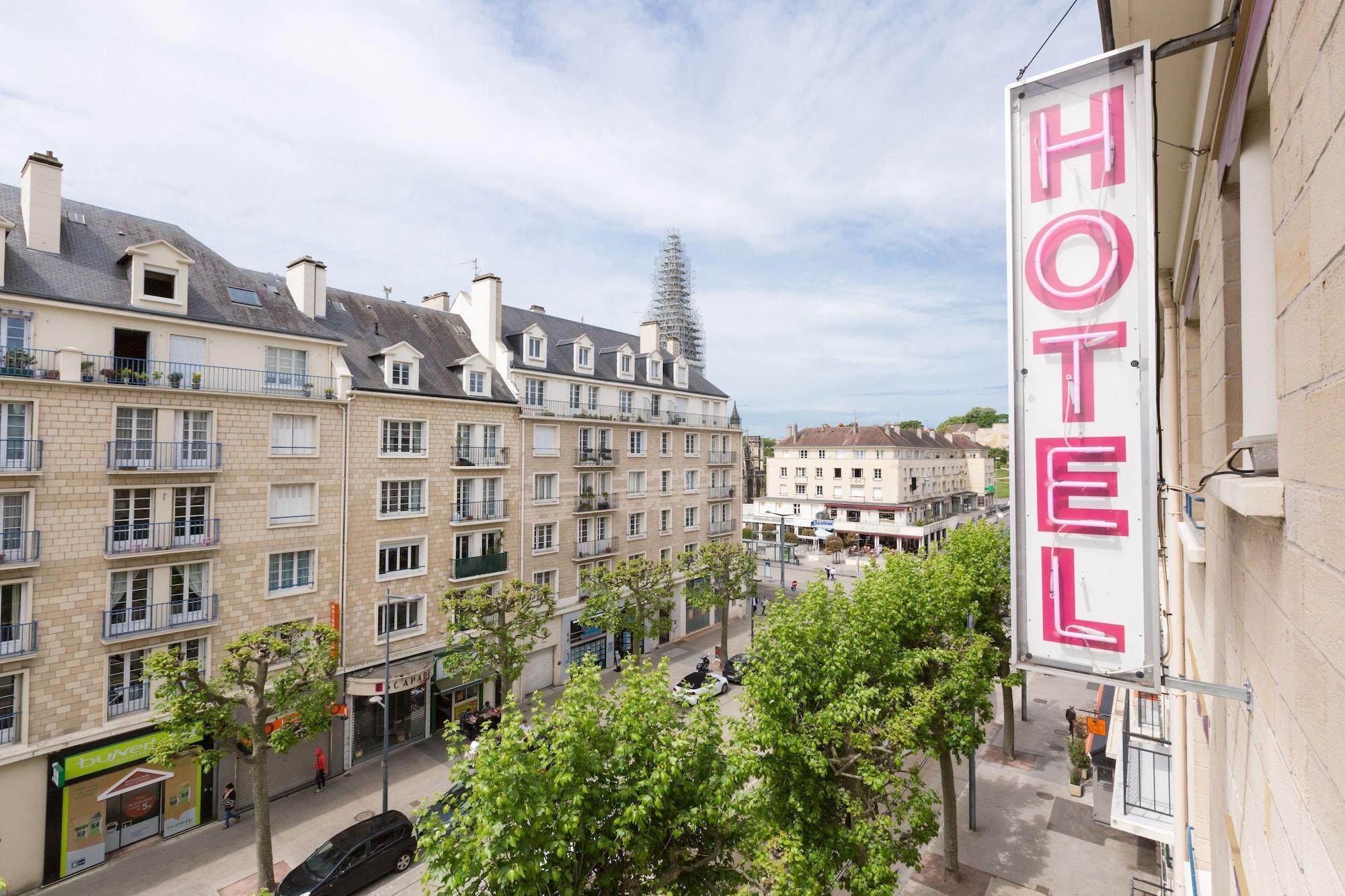 Logis Hotel Du Chateau Caen Esterno foto